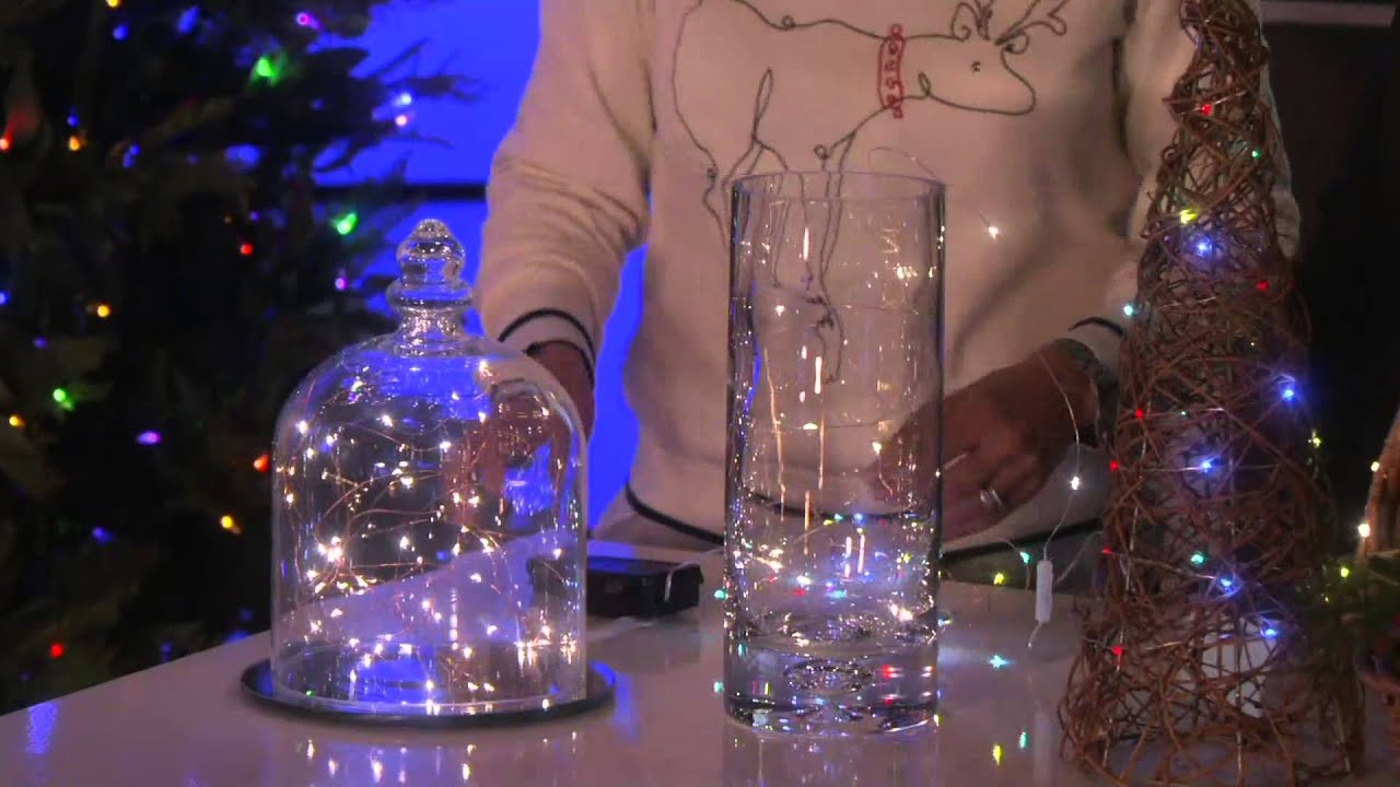 ED On Air Set of 3 Micro Light Strands by Ellen DeGeneres on QVC YouTube