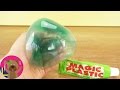 Ballonger på tub! Vi testar Magic Plastic - experiment för barn Ballonger på tub! Vi testar Magic Plastic - experiment för barn