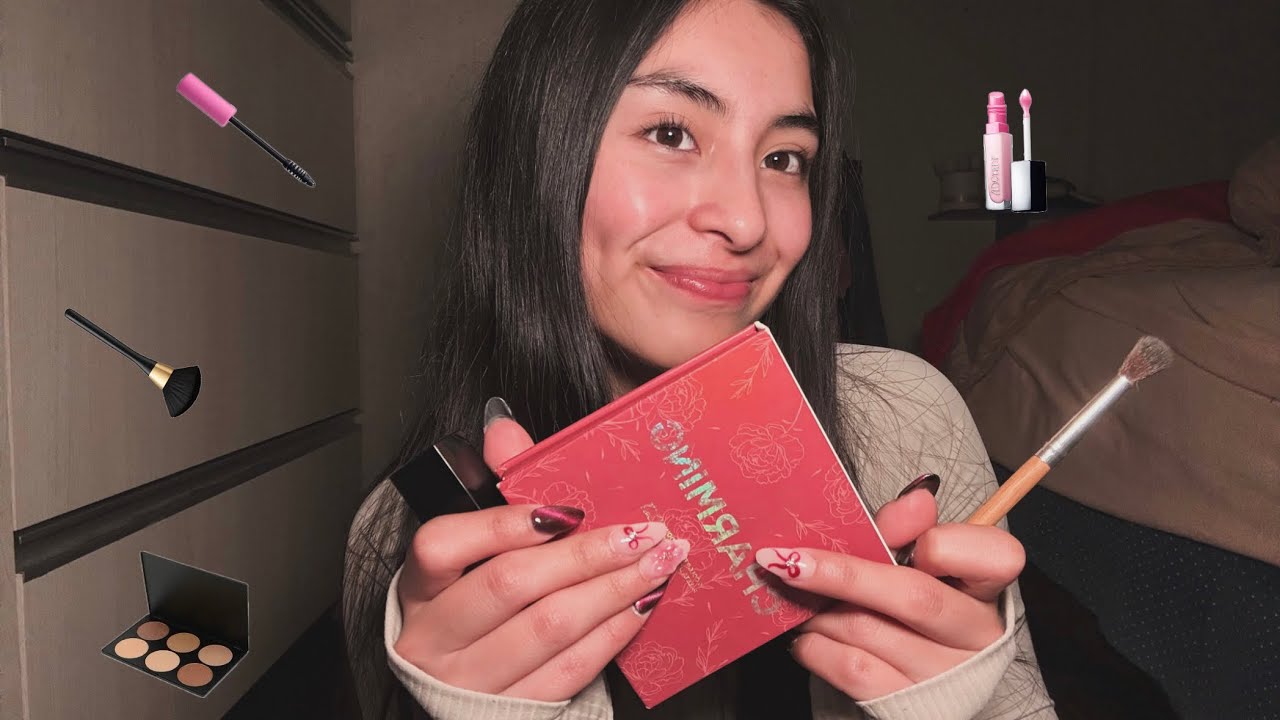 ASMR | Roleplay de maquillaje (mouth sounds y visuales)
