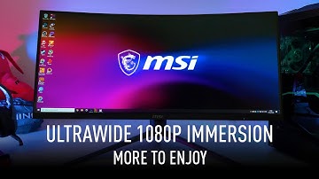 Meet the ultrawide 1080p MAG301CR | Gaming Monitor | MSI