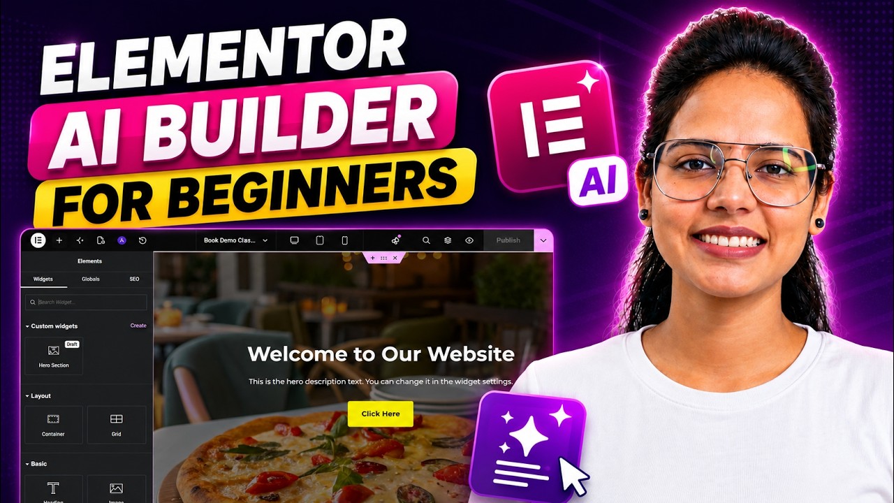 Elementor AI Builder for Beginners 2026!