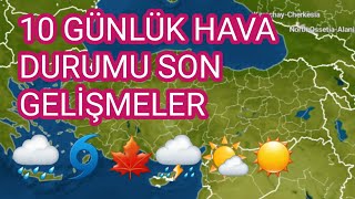 Ecmwf 10 Günlük Hava Durumu