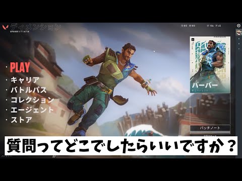 VALORANT法律部門　質問