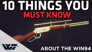 10 THINGS YOU MUST KNOW ABOUT THE WIN94 (I bet you didn't know all of it) - PUBG