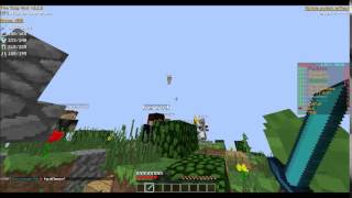 Minecraft VortexPvP: fly hacker in the hub