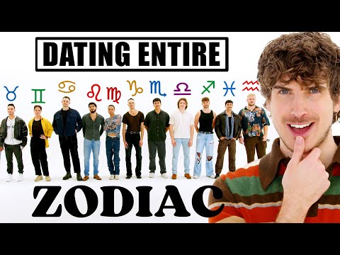 Видео: Blind Dating Every Sign In the Zodiac | GAY Love At First Sign
