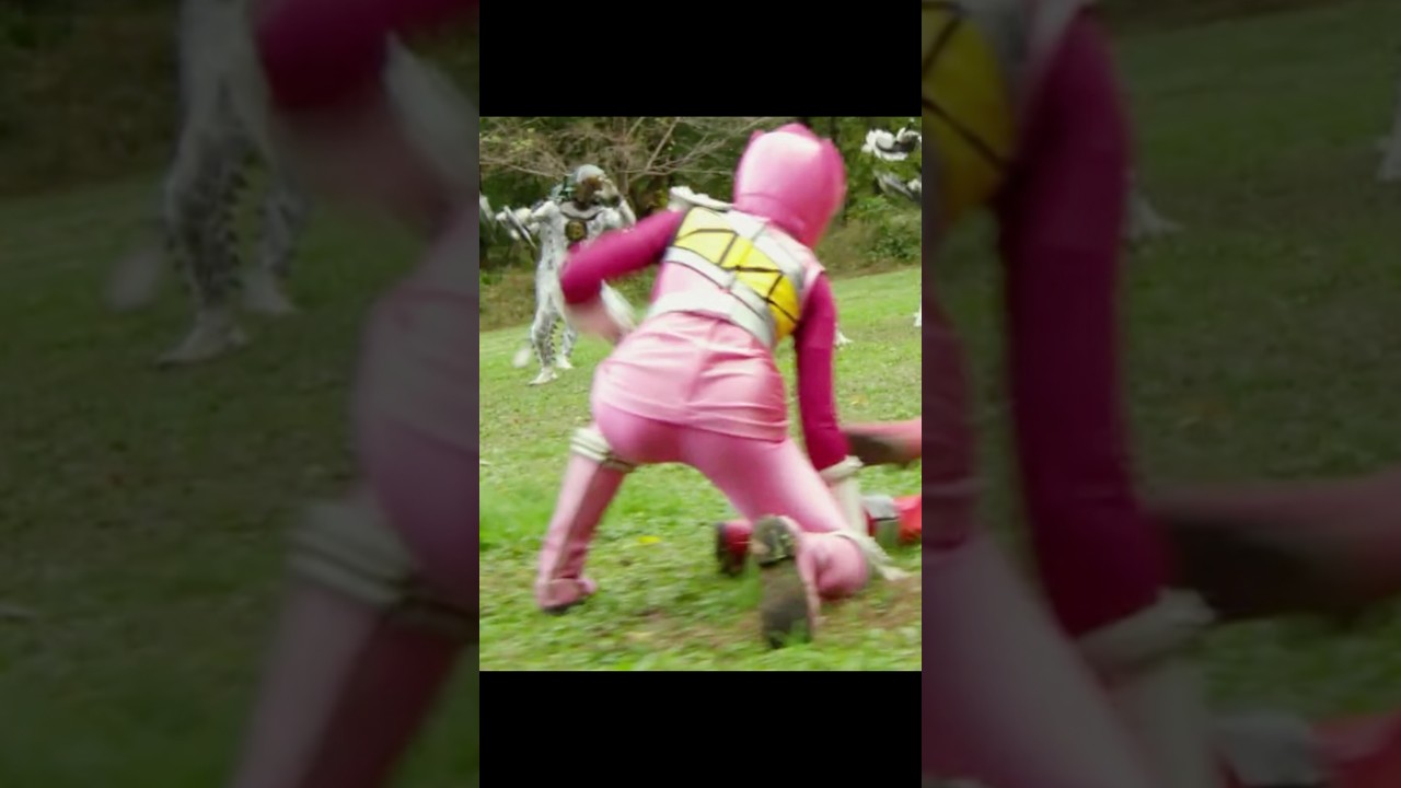 キョウリュウピンクの獣電ブレイブフィニッシュ スティメロ&オビラップー【萌屁】