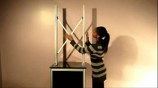 Trade Show Display - Table Top Display - Adjustable Stand
