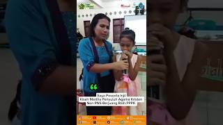 Kisah Martha Penyuluh Agama Kristen Non PNS Berjuang Raih PPPK