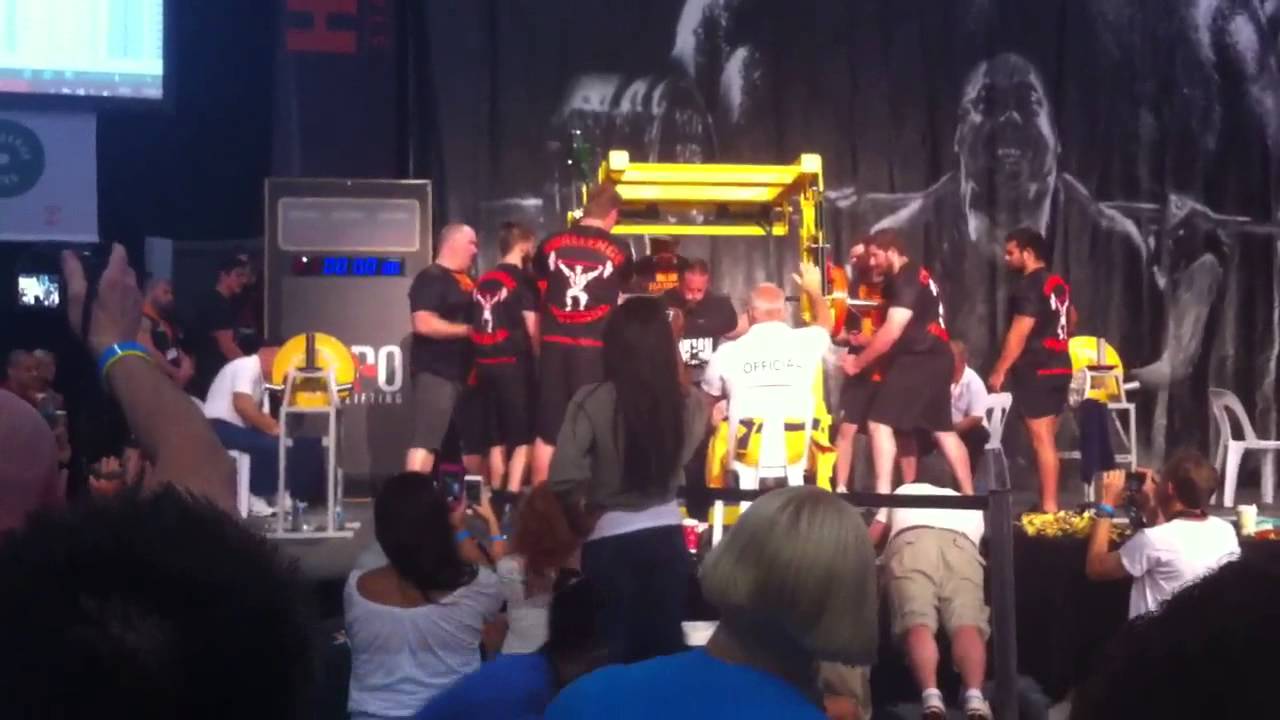 Dan Green 1st Squat GPA Worlds 2014