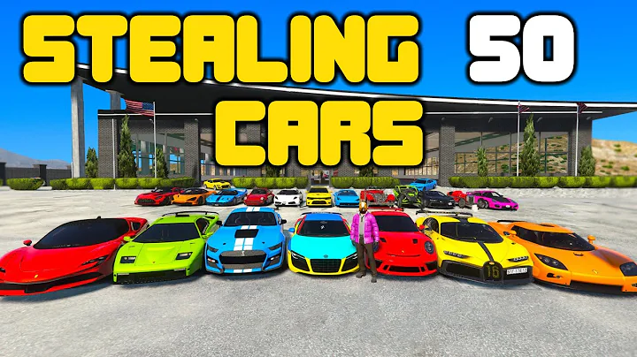 Robbing Dealership For 50 Cars In GTA 5 RP