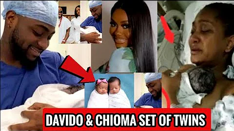 Davido & Chioma reportedly welcome set Of twins In Atlanta USA congratulations to them
