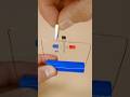 This Tiny Sensor Sees Magnet Polarity 👀🧲 Red = South, Blue = North