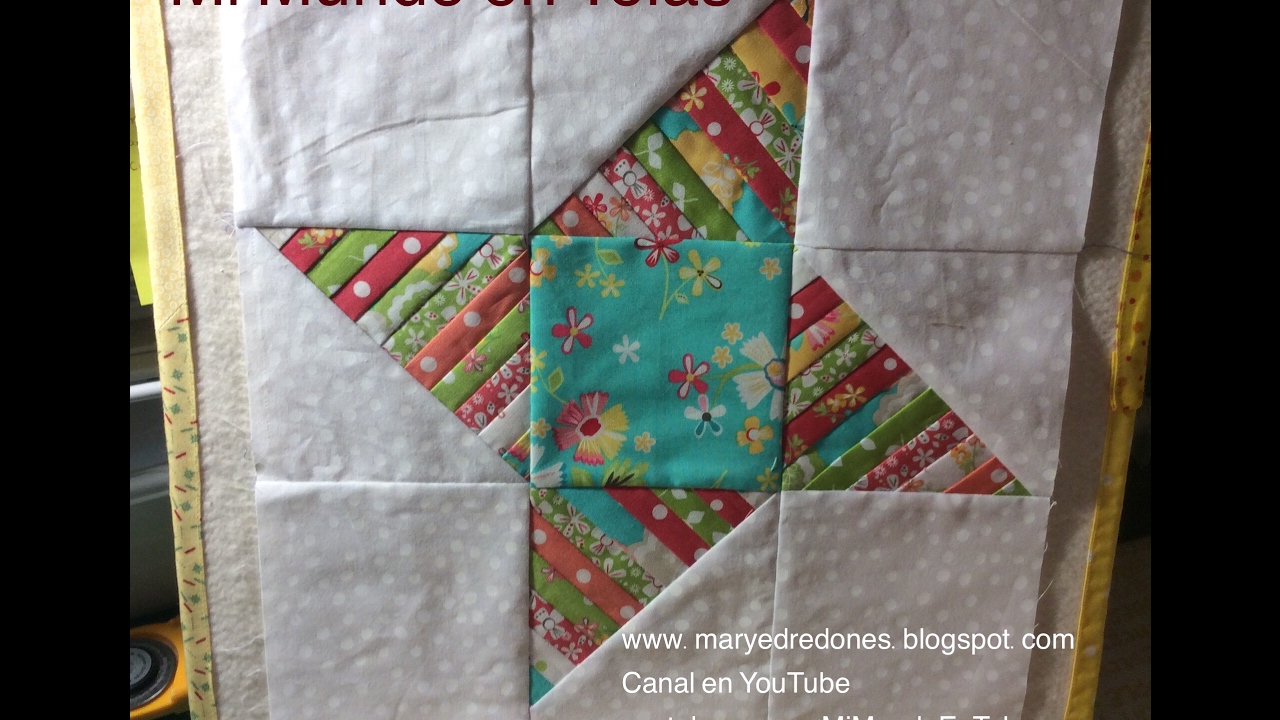 Técnica de Tiras Parte II - Bloques Tradicionales