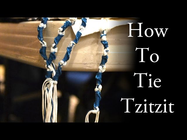 How to Tie Tzitzit  TorahResource 