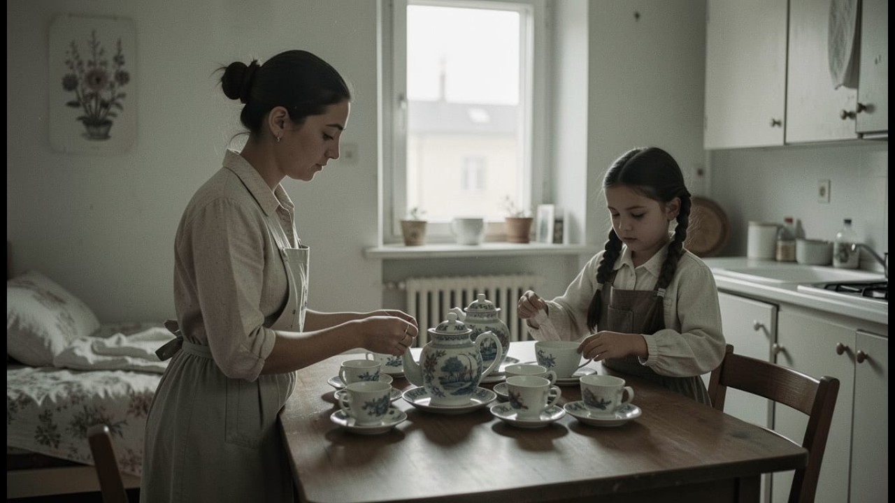 Porzellan in der Decke