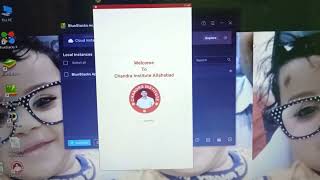 chandra institute allahabad app  laptop /pc me kaise chalaye / download kare@@ m.k. screenshot 2