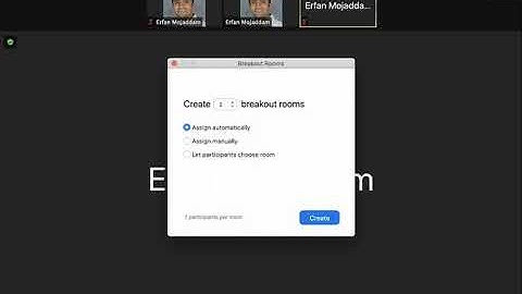 Choose your own Breakout Room on Zoom