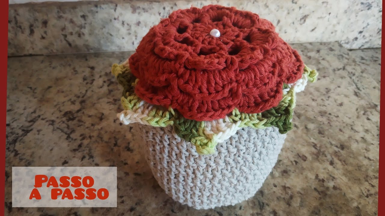 PESO DE PORTA DE CROCHÊ.