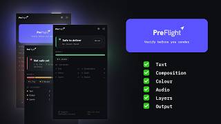 PreFlight for After Effects