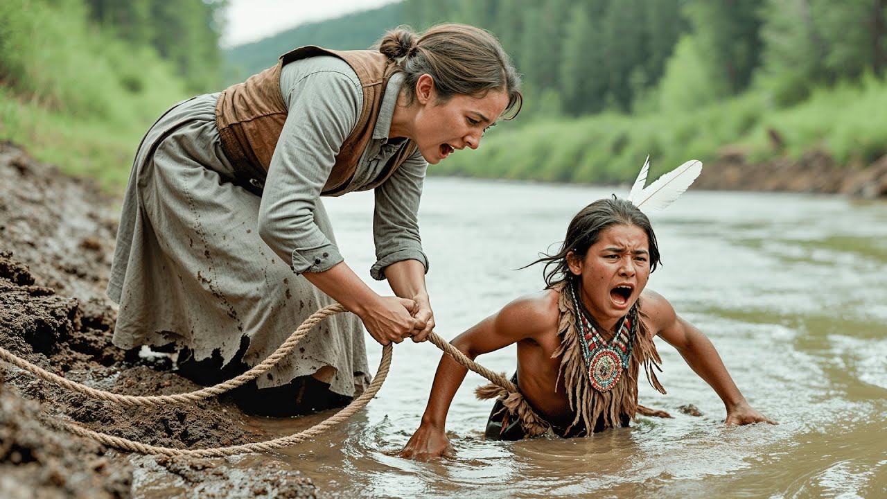 Ella Rescató Al Hijo De Un Jefe Apache—Tres Días Después Volvió Con Toda Su Tribu...