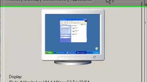 How to change the screen resolution in Windows XP and Windows 7