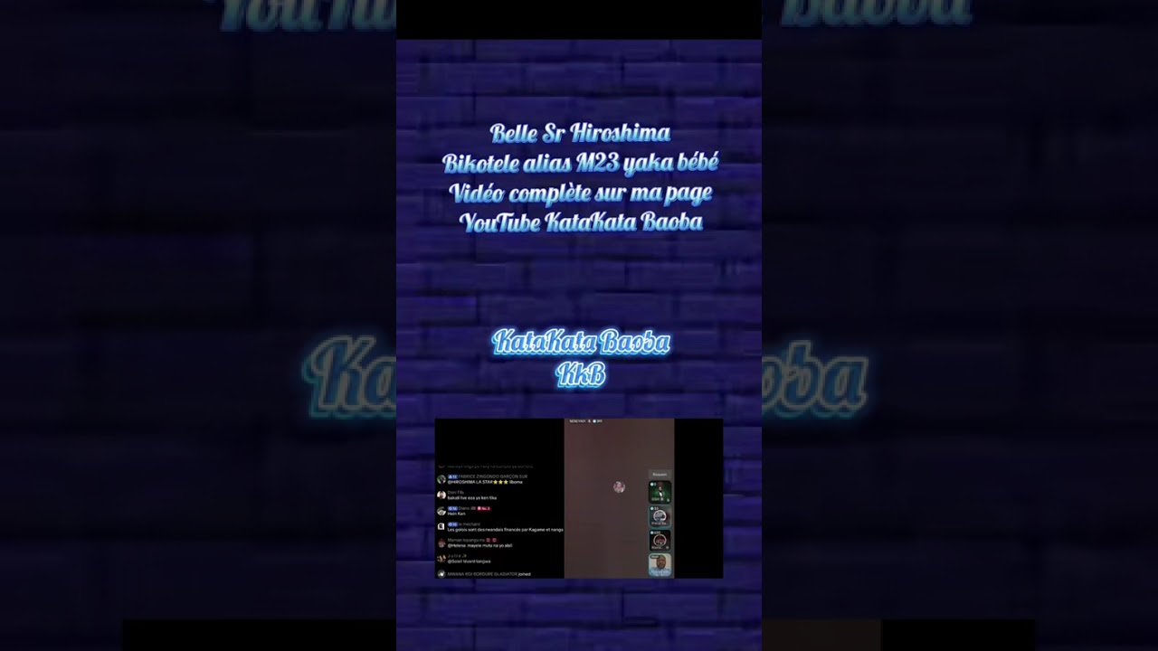 Hiroshima bikotele yaka bébé 