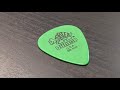 Monthlong review of the green jim dunlop tortex 088mm guitar pick