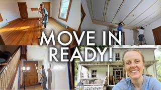 GETTING OUR 1890S FARMHOUSE MOVE IN READY!!!