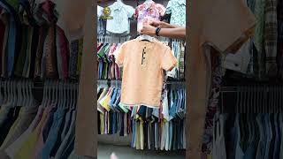 Kids polo t-shirts with mandarin collar and classic collar styles in soft pique fabric