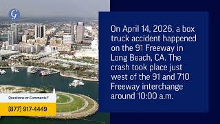 Driver Injured in Accident on 91 Fwy Near 710 Interchange in Long Beach