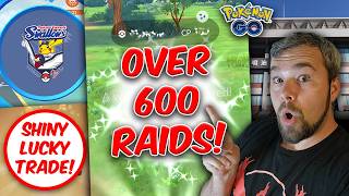 It Took Over 600 Raids To Finally Get THIS Shiny! (Pokémon GO)