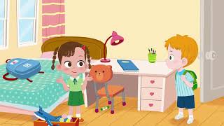 Little Hands 3 Unit 8 Song - Where is the book?