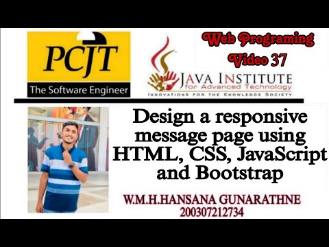 Web Programming Video 37 | Java Institute | Eshop |