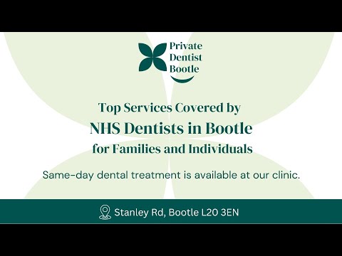 NHS Dentist in Bootle Emergency & New Patients Welcome