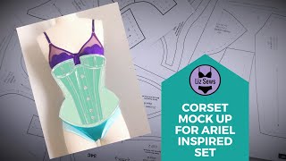Ariel Corset Mockup