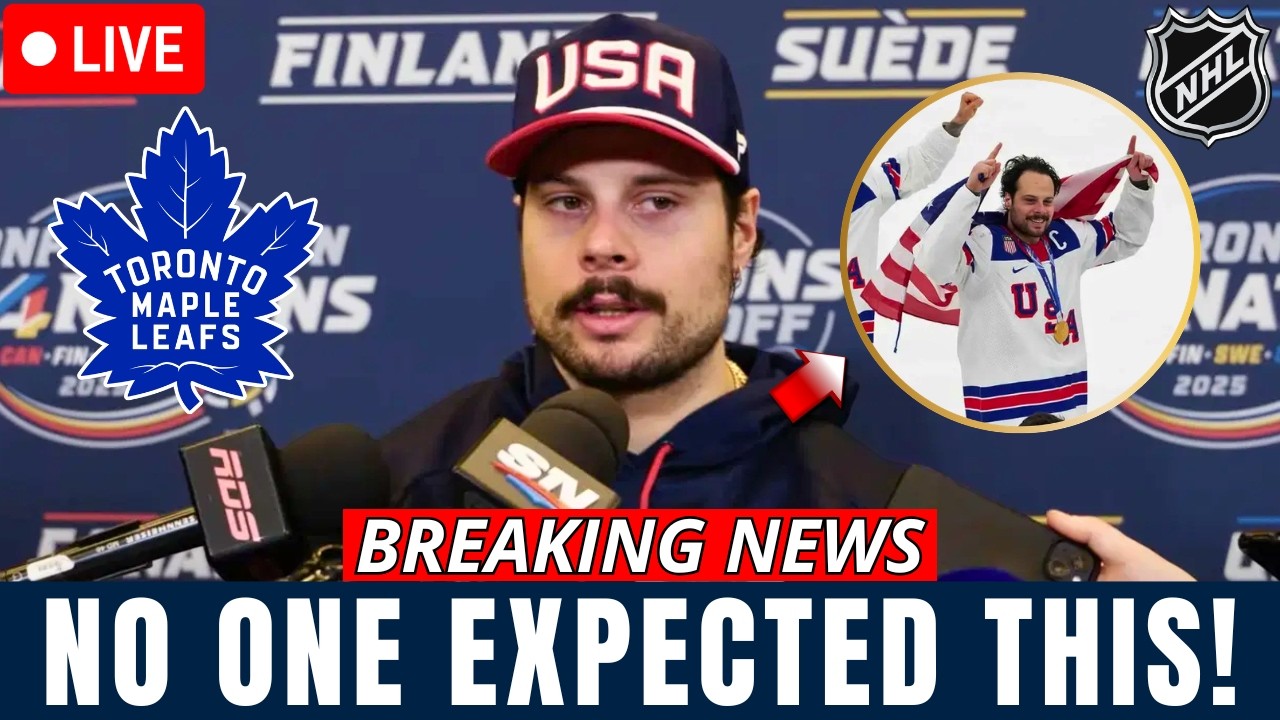 "THIS IS FOR THE LEAFS!" – LOOK WHAT AUSTON MATTHEWS SAID AFTER USA WINS THE OLYMPIC GOLD MEDAL!
