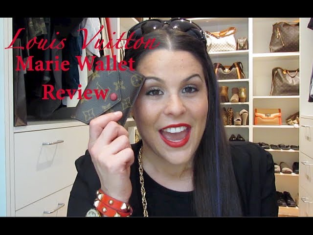 Louis Vuitton Marie Lou Long Wallet REVIEW!!! 