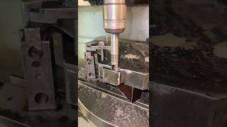 Perfect CNC Side Operation 🔩#cnc #5axis#machining#precision#metal#hurco#milling #drilling#steel