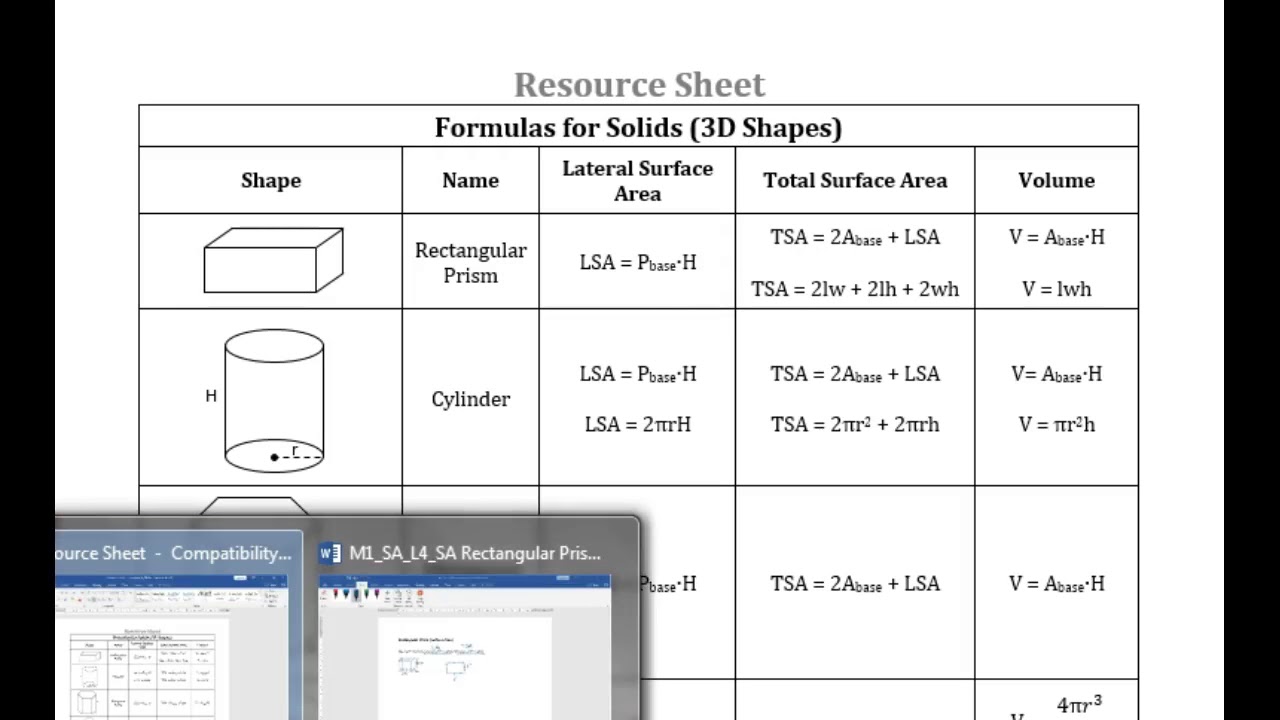 L4_Rectangular Prism SA - YouTube