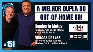 Humberto Matos e Marcos Chaves - Sociis Media Hub e Mídia Mobi  - AJPODCAST #151