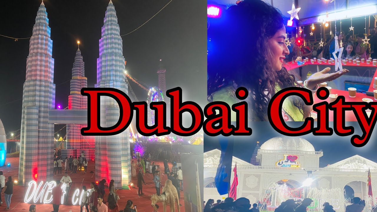 Dubai ka feel Indore me🤩Dubai City in Indore Dubai Meladubaicity 