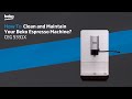 How to clean and maintain your beko espresso machine