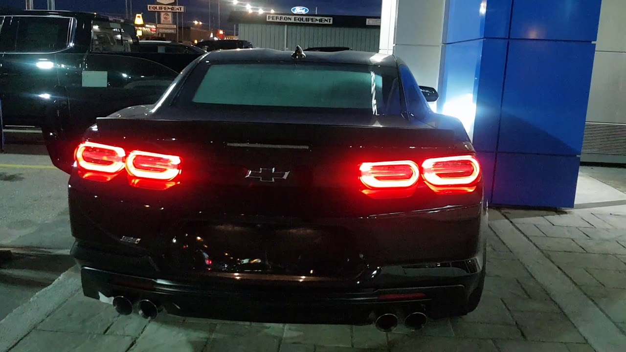 Chevrolet Camaro SS 2019 Sound Stock - YouTube