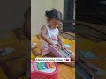 learning time.......#cute #baby #learning #gyaanwithgiggles #writing #smallbaby #fun #activity