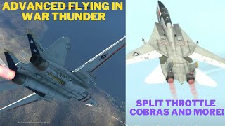 Advanced flying maneuvers in War Thunder with key binds | How to split throttle | How to cobra