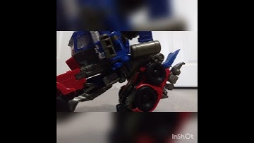 Optimus Prime Stop Motion Animation (Arrival of Optimus Prime Transformers 2007)