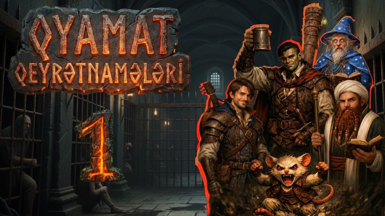 Qyamat Qeyrətnamələri #1 Yenə Türmə, Yenə Qazamat