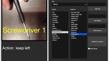 Robot programming using visual logic control VLC