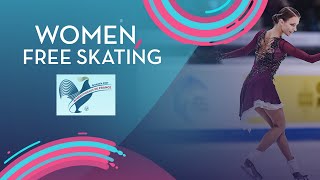 Women Free Skating | Internationaux de France 2021 | #GPFigure